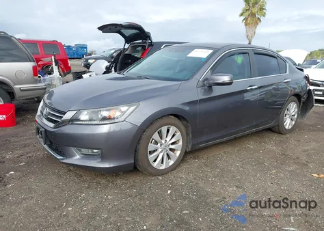2013 Honda Accord Sdn Ex-L from USA, damaged, VIN 1HGCR2F89DA090858